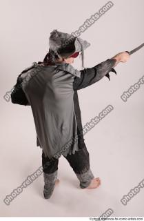 14 JACK DEAD PIRATE STANDING POSE WITH SWORD